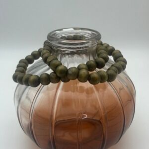 Green‎ Wood Bead Bracelets X2 Stretchy Boho Bracelet Women's Jewelry